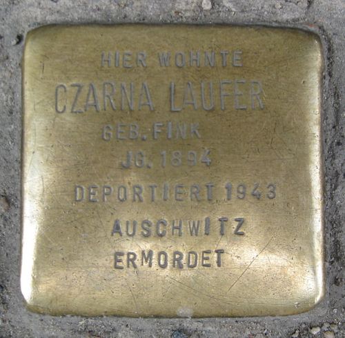 Stolpersteine Neue Schnhauser Strae 10