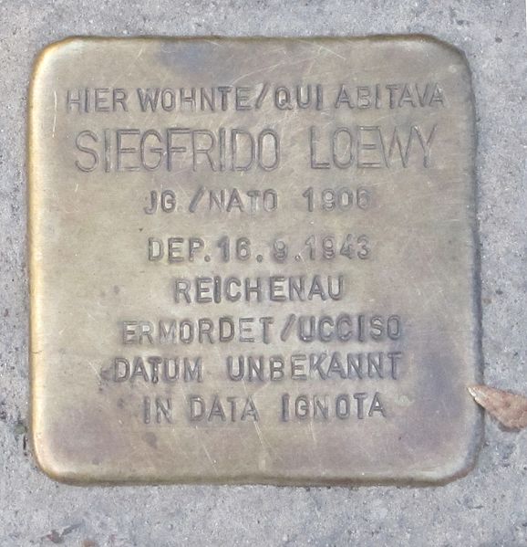 Stolpersteine Via Carducci 14 #2