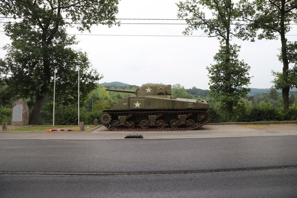 Memorial 60th US Infantry Regiment (M4 Sherman Tank 