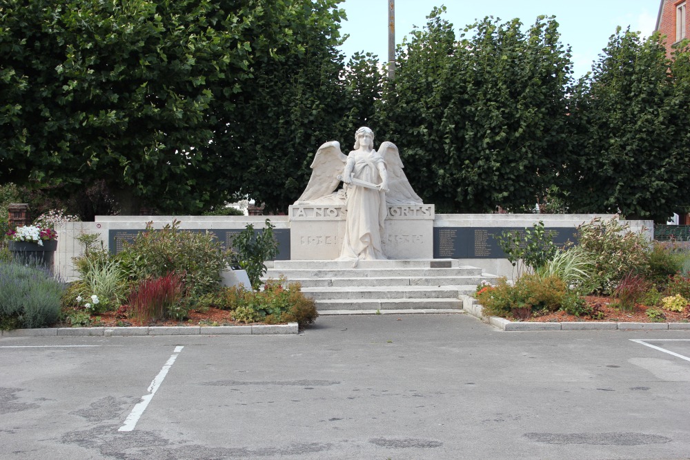 Oorlogsmonument Vieux-Berquin