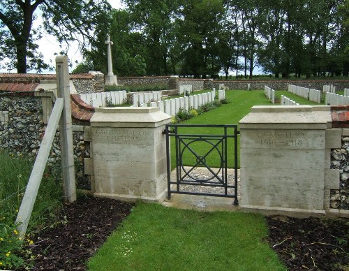 Commonwealth War Cemetery Contalmaison Chateau