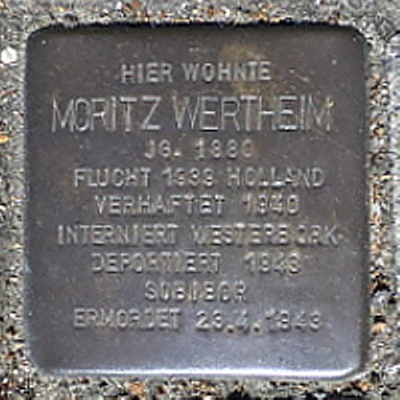 Stolperstein Teichstraße 6