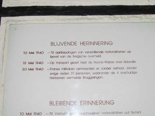 Memorial Bruges War Victims Abbeville - 20 may 1940 #2