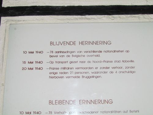 Gedenkteken Brugse Oorlogsslachtoffers Abbeville - 20 mei 1940 #2