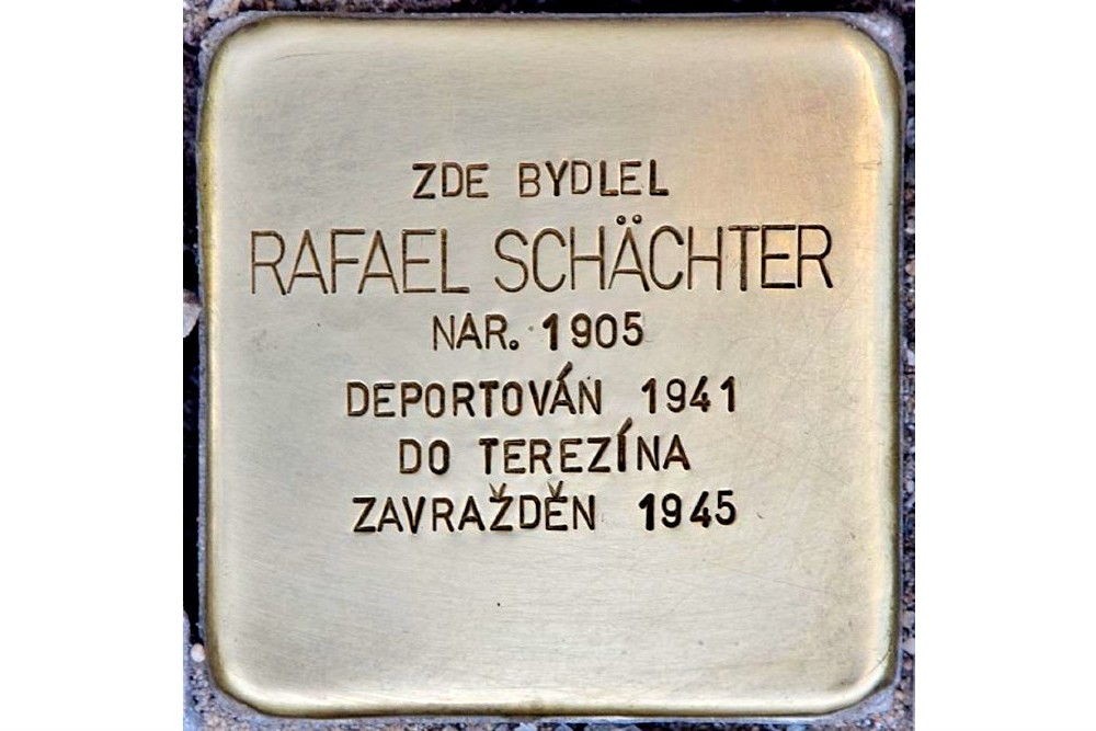 Stolperstein Belehradska 573/61 #1