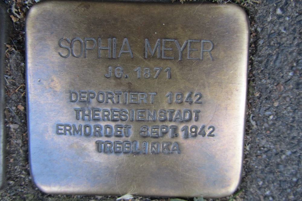 Stolpersteine Elsaßstraße 59 #2