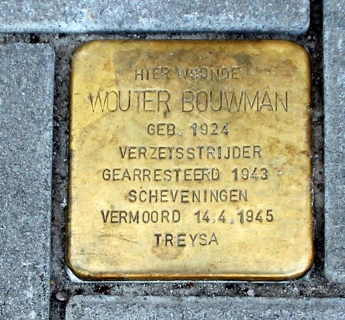 Stolperstein Venestraat 40 #1