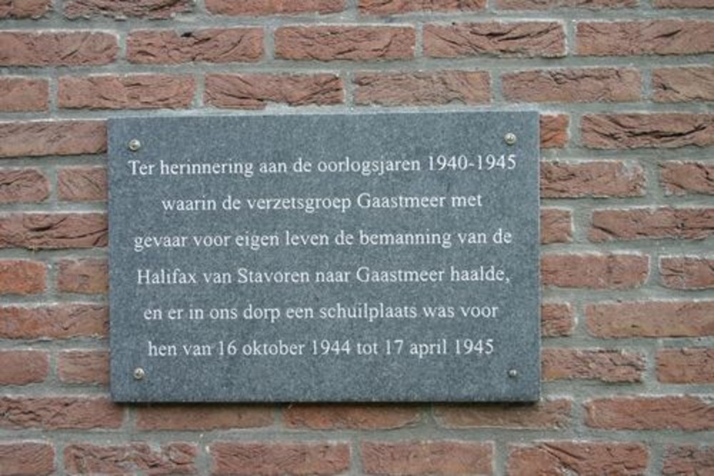 Memorial Resistance Gaastmeer #1