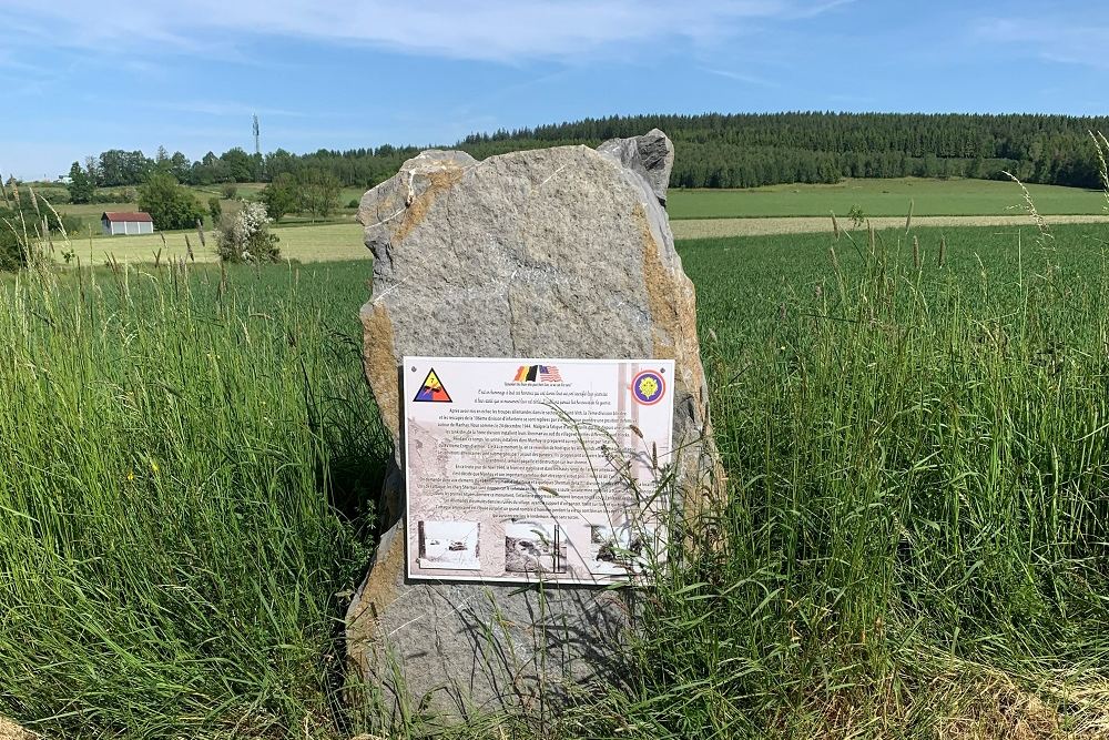 Memorial Stone Ardennes Offensive #1