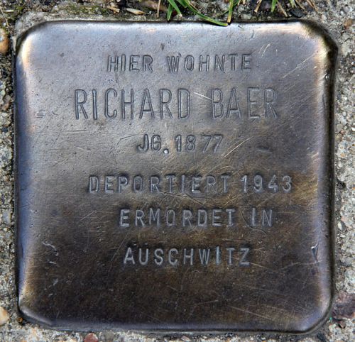 Stolpersteine Strausberger Strae 38 #3