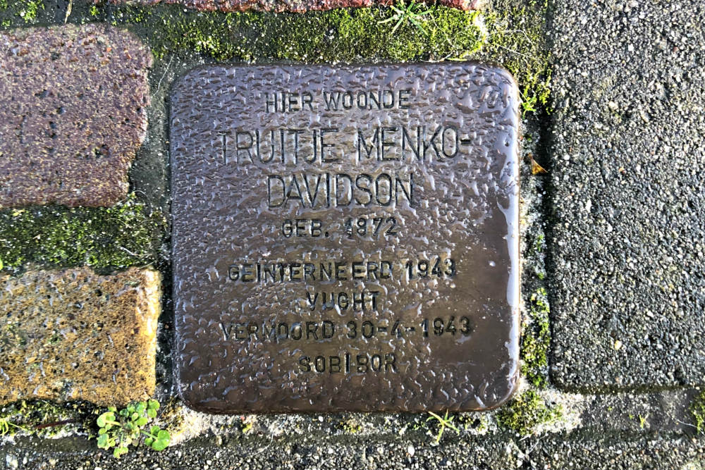 Stolpersteine Albert Cuijpstraat 18 #2