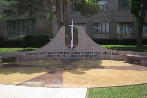 Monument Veteranen Burnet #1
