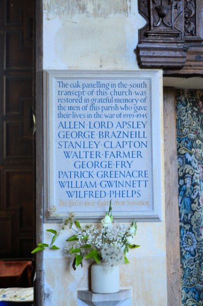 World War II Memorial St. Kenelm Church