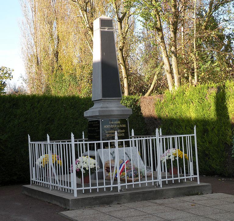 War Memorial Oroër #1