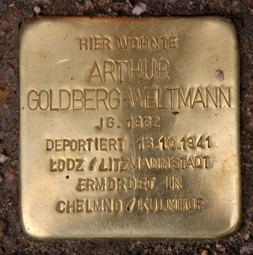 Stolpersteine Gleditschstrae 50