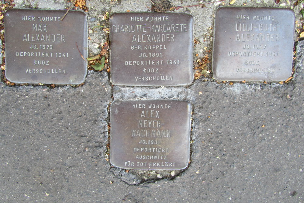 Stolpersteine Siemensstrae 60 #2