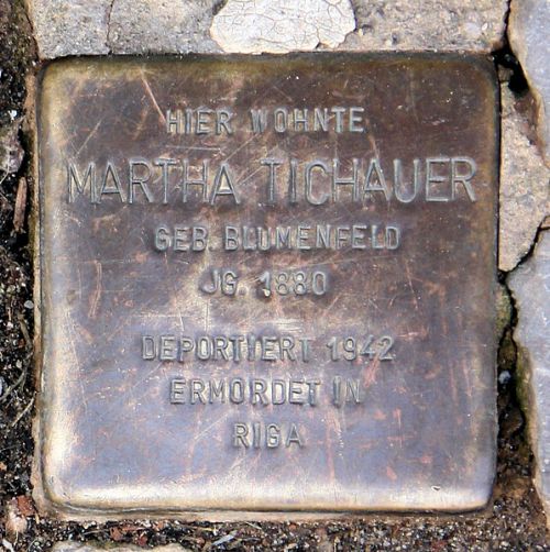 Stolpersteine Nachodstraße 18 #2