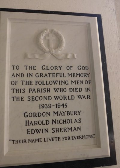 War Memorial St. Peter Church Everleigh