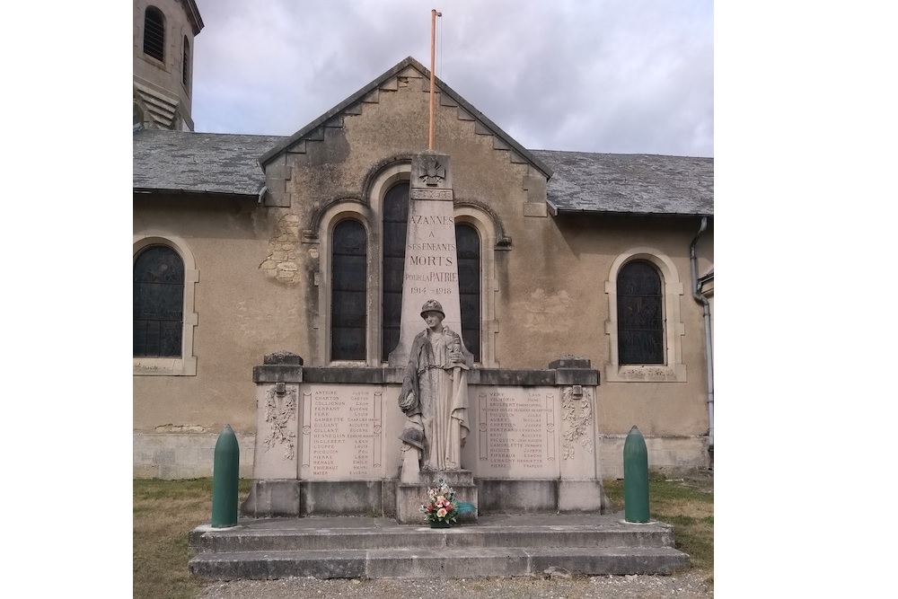 Oorlogsmonument Azannes-et-Soumazannes