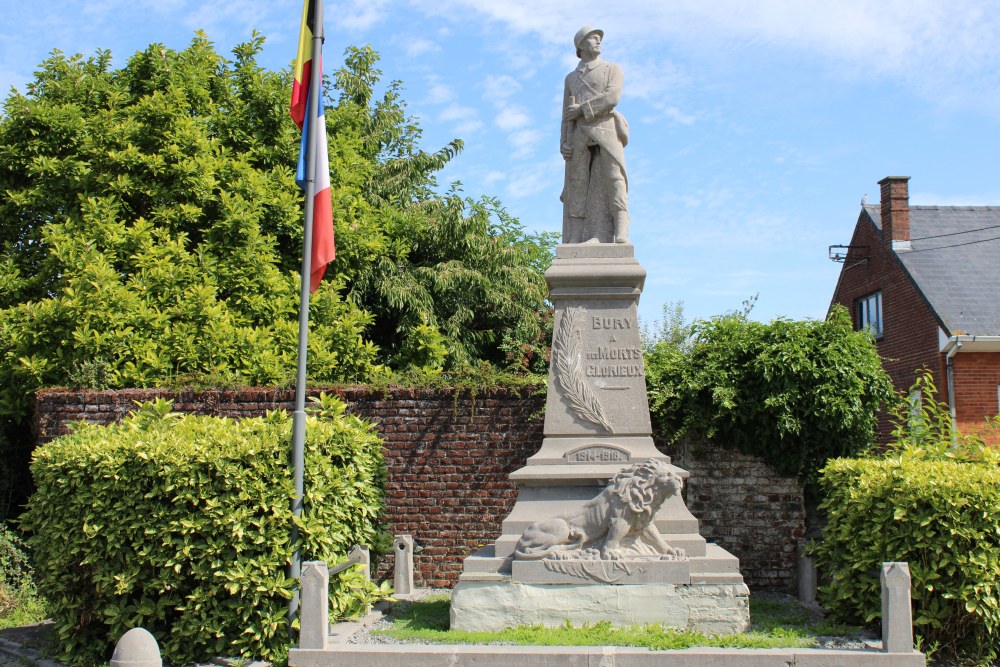 Oorlogsmonument Bury