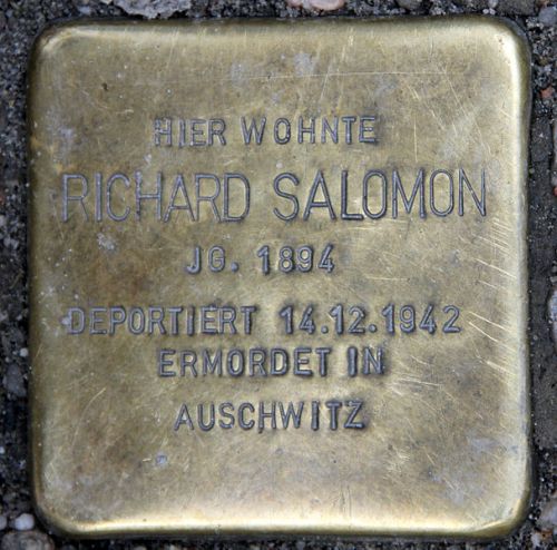 Stolperstein Uhlandstraße 162