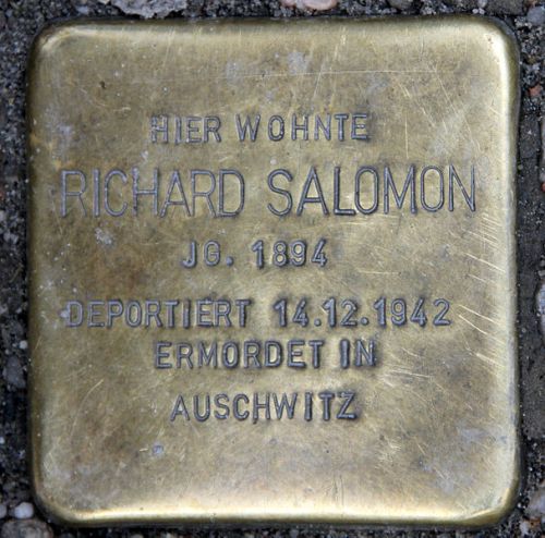 Stolperstein Uhlandstrae 162 #1