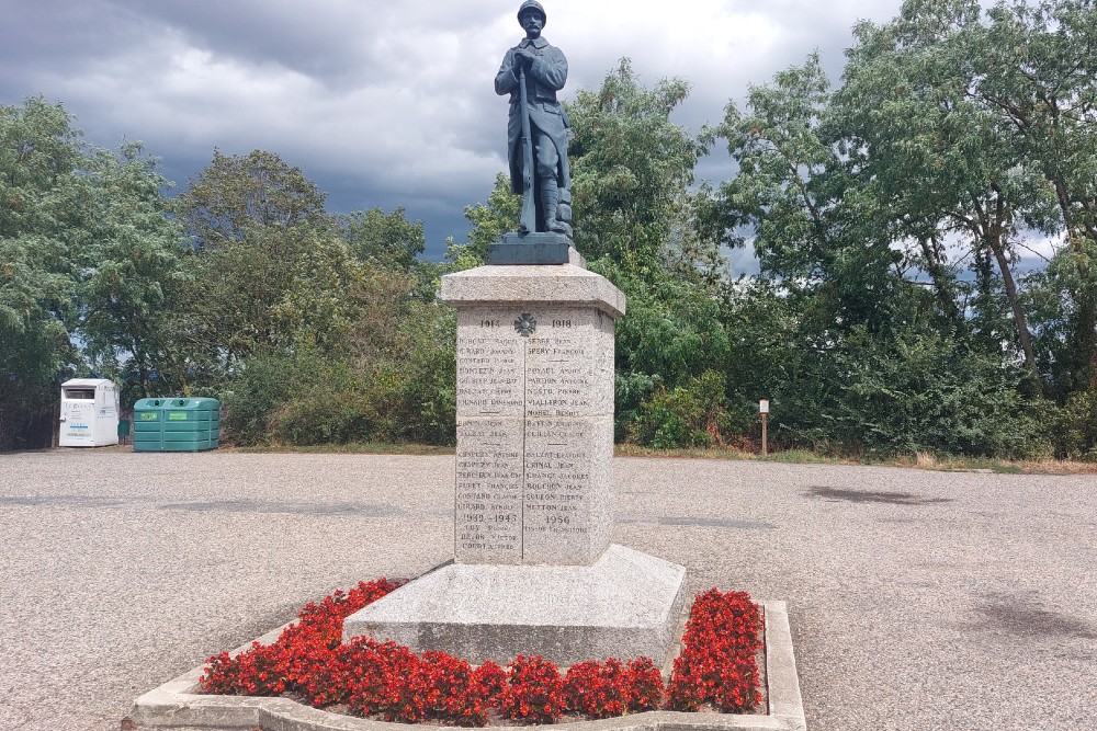 Oorlogsmonument Magneux-Haute-Rive