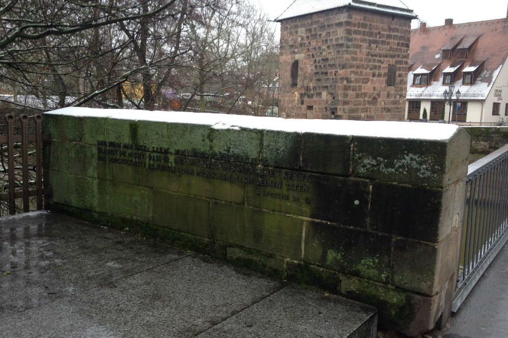 Monument Hauptsynagoge Nrnberg