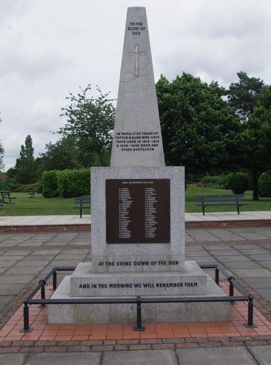 Oorlogsmonument Totton en Eling