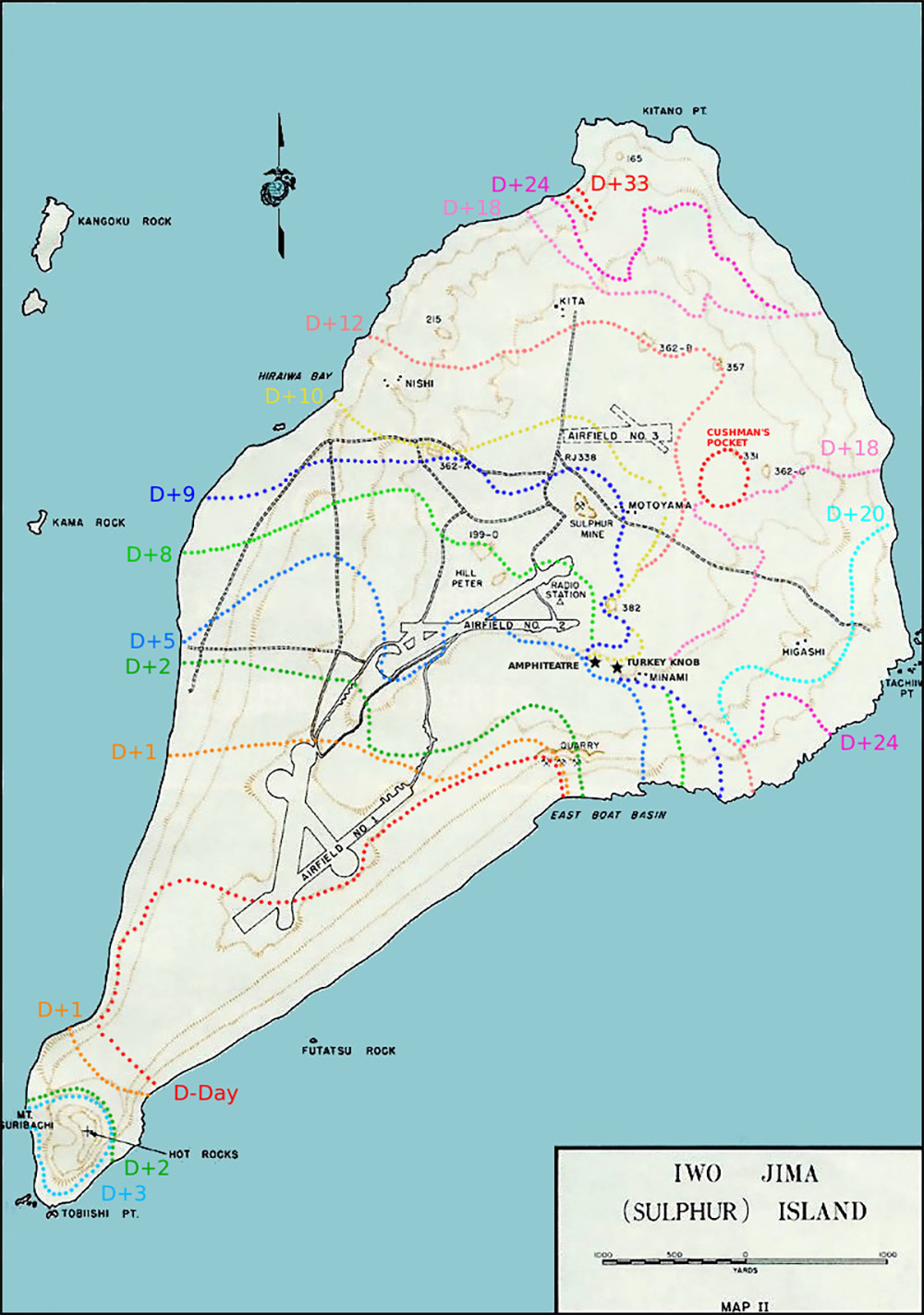 Iwo Jima - Bloody Gorge (