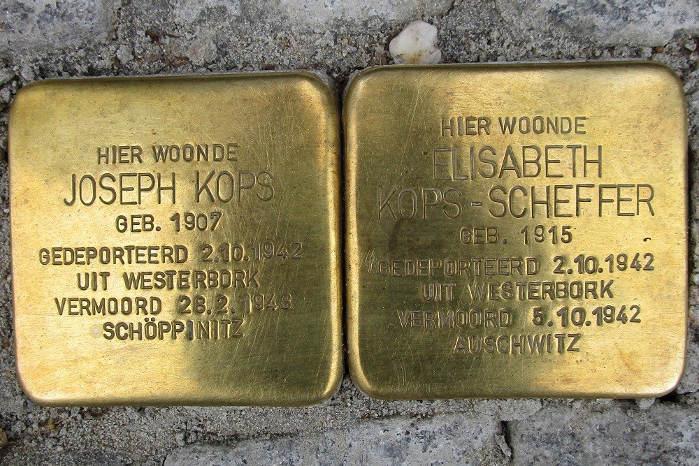 Stolpersteine Vlamingstraat 22 #2