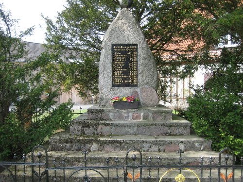 War Memorial Paplitz