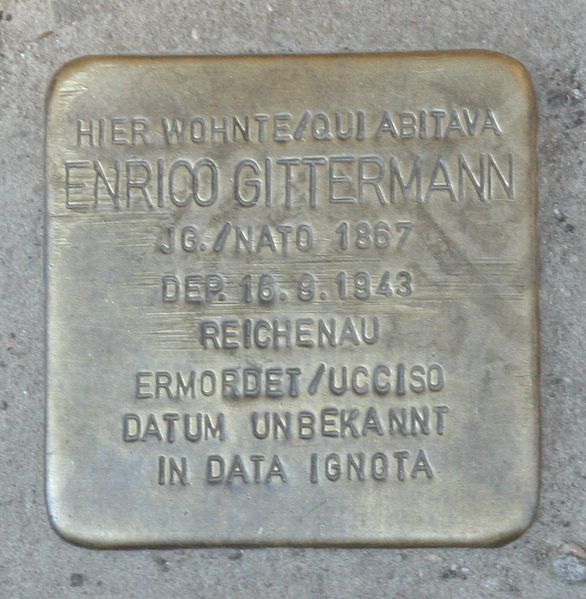 Stolpersteine Via Plankenstein 4