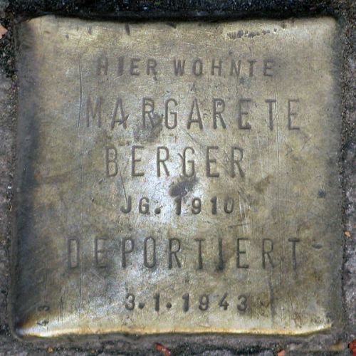 Stolpersteine Oranienstrae 175 #2