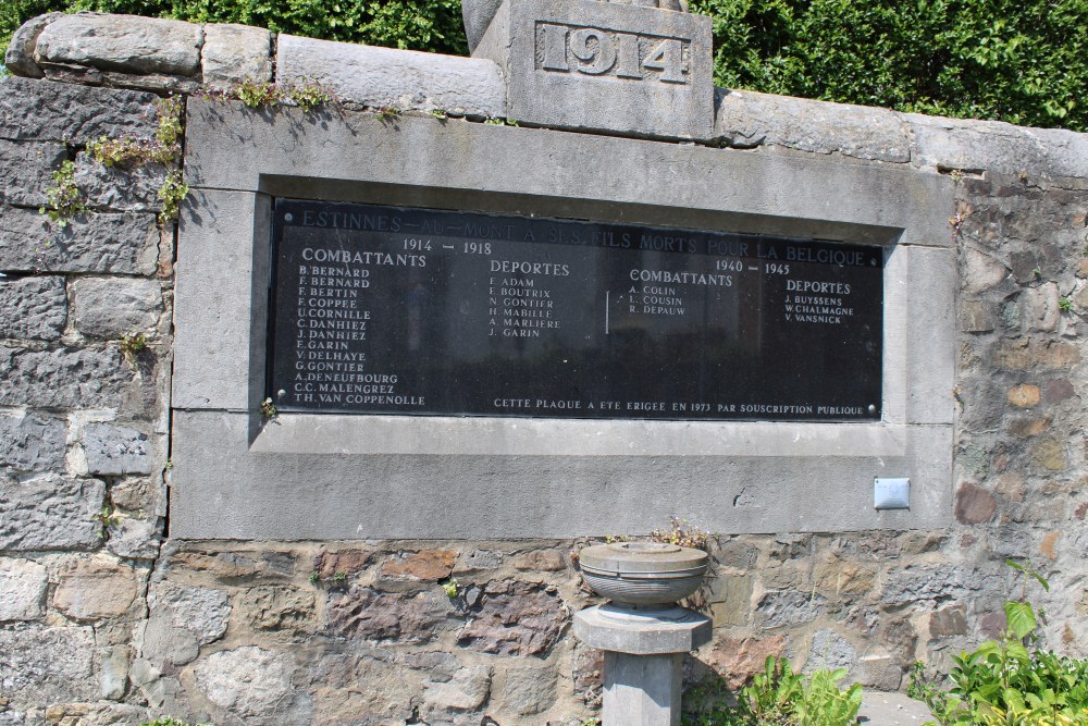 War Memorial Estinnes-au-Mont #4