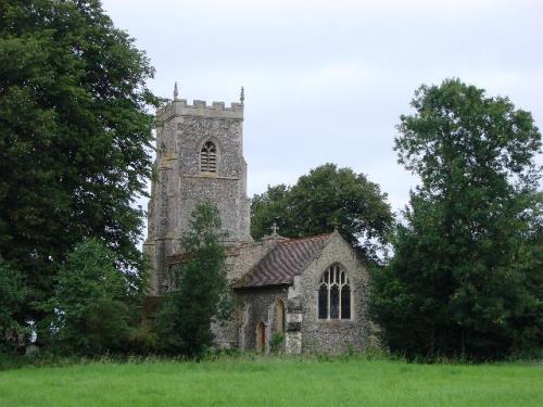 Oorlogsgraf van het Gemenebest Bradfield St. George Churchyard