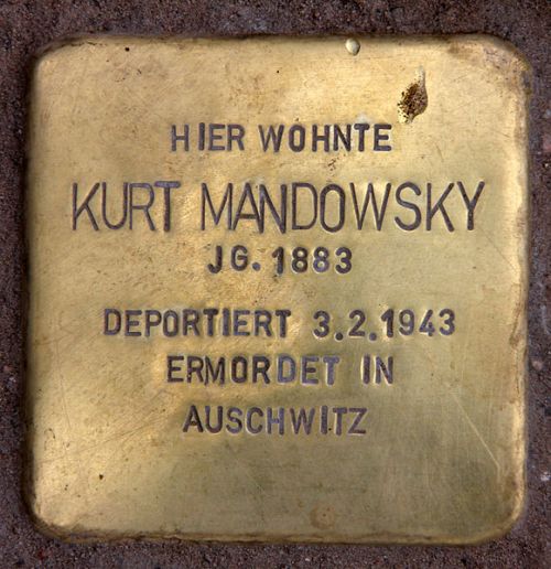 Stolpersteine Marienbader Strae 12 #3