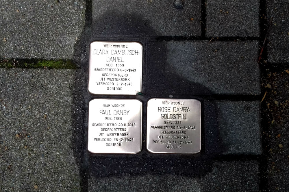 Stolpersteine Veronesestraat 3 #2