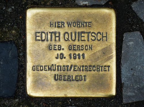 Stolperstein Mnchstrae 31