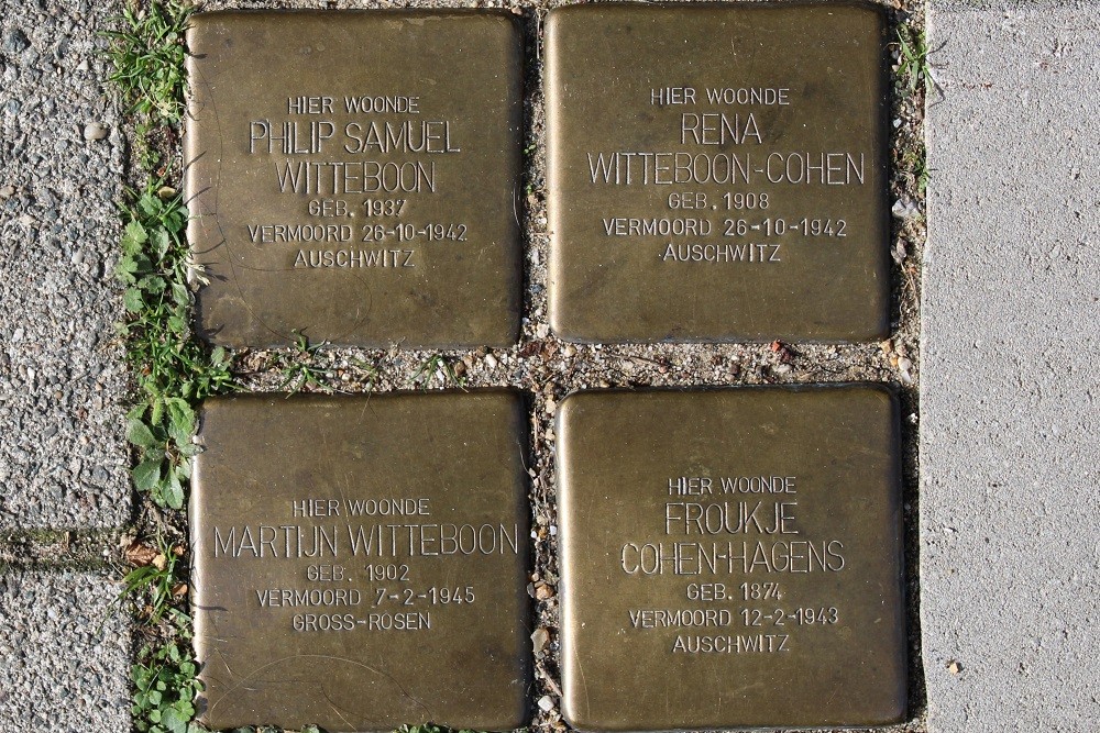 Stolpersteine Obrechtstraat 64 #1