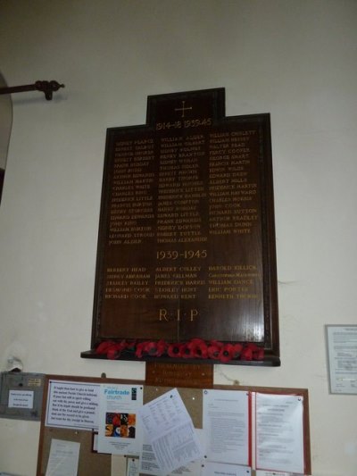 War Memorial St. Mary Church