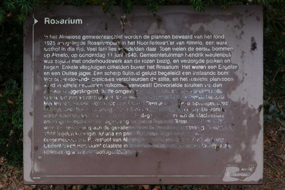 Gedenkteken Rosariumpark #2