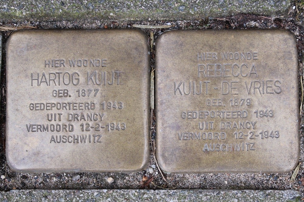 Stolpersteine Oosterpark 43 #1