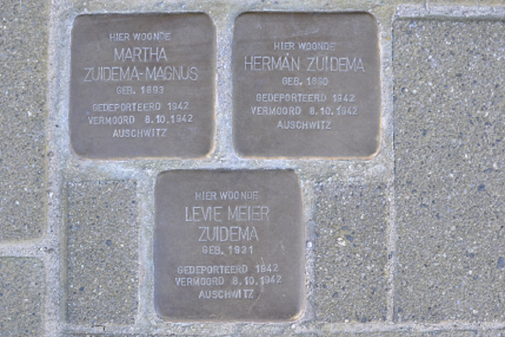 Stolpersteine Nijlandstraat 6 #1