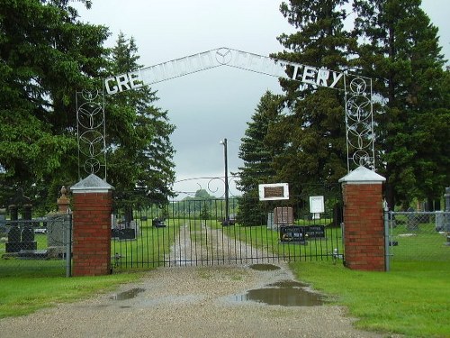 Commonwealth War Grave Pilot Mound Greenwood Cemetery