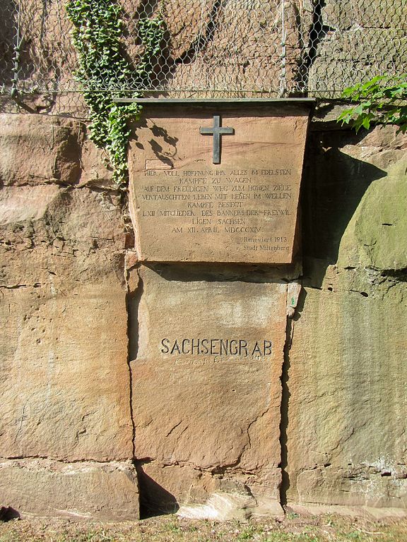 Massagraf Saksische Soldaten Miltenberg #1