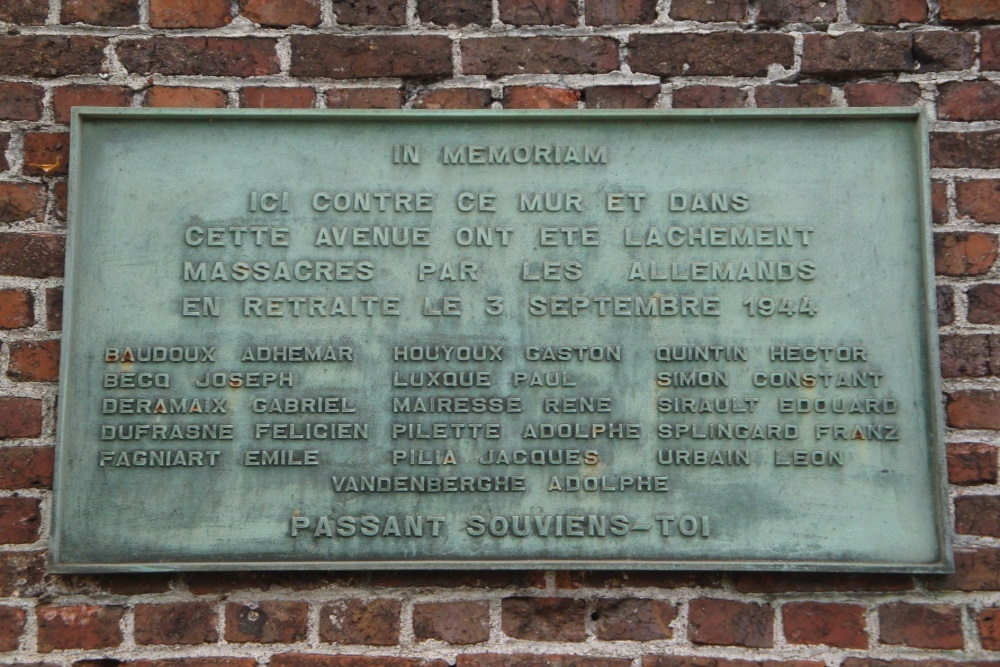 Wall of the Executed Civilians Jemappes #2