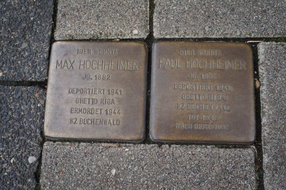 Stolpersteine Weberstrae 23