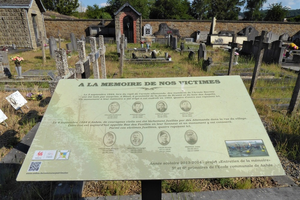 War Graves Executed September 1944 Anhe
