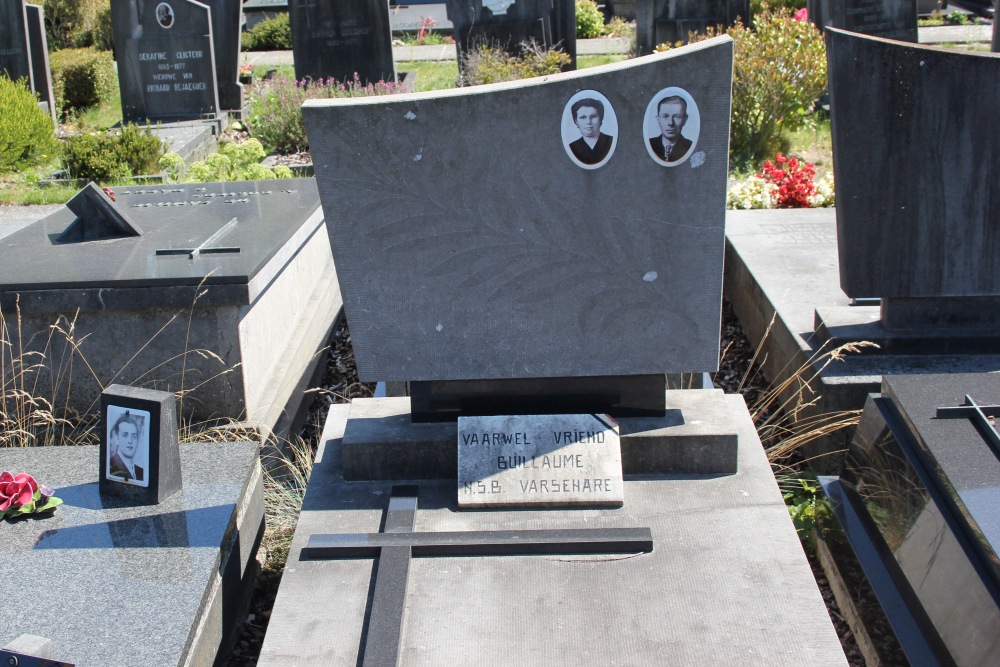 Belgische Graven Oudstrijders Varsenare Begraafplaats	 #4